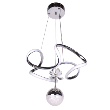 Dron Mini Krom Toplu Led Avize